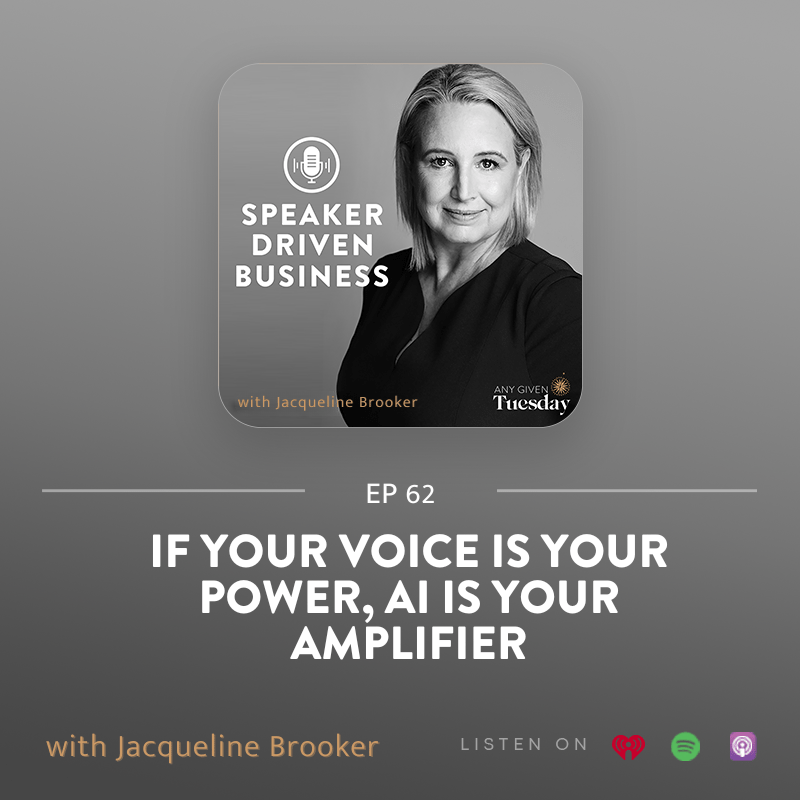 62: If Your Voice is Your Power, AI is Your Amplifier